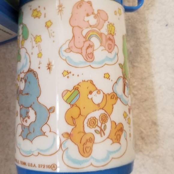 SOLD !!! Collectible 1983 Care Bears Metal Lunchbox Thermos - Picture 15 of 15